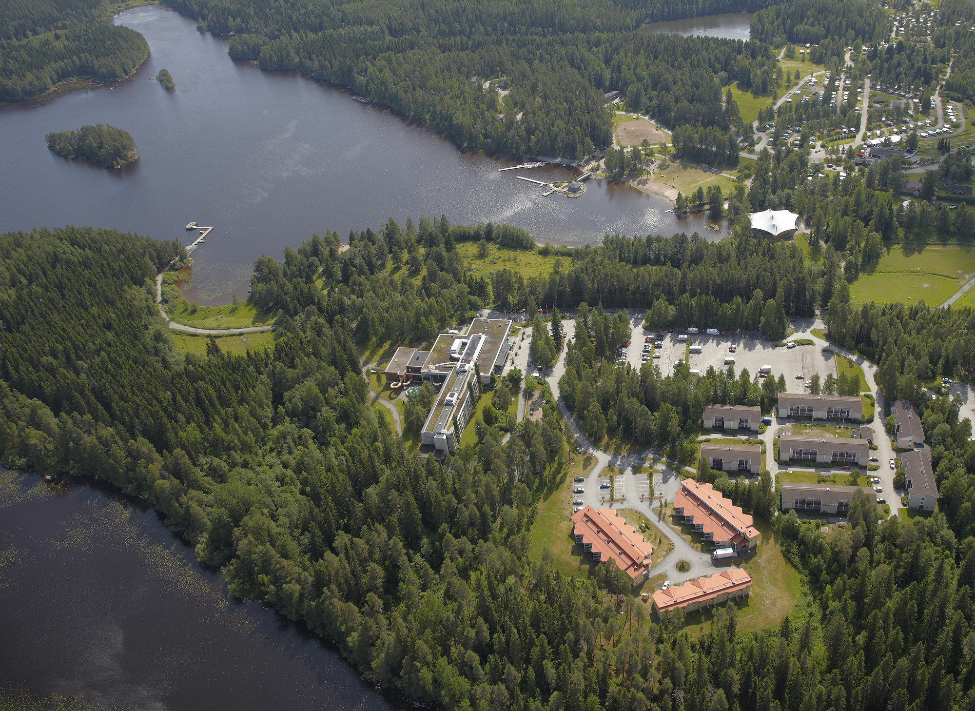 Spa Hotel Rauhalahti Куопио Экстерьер фото